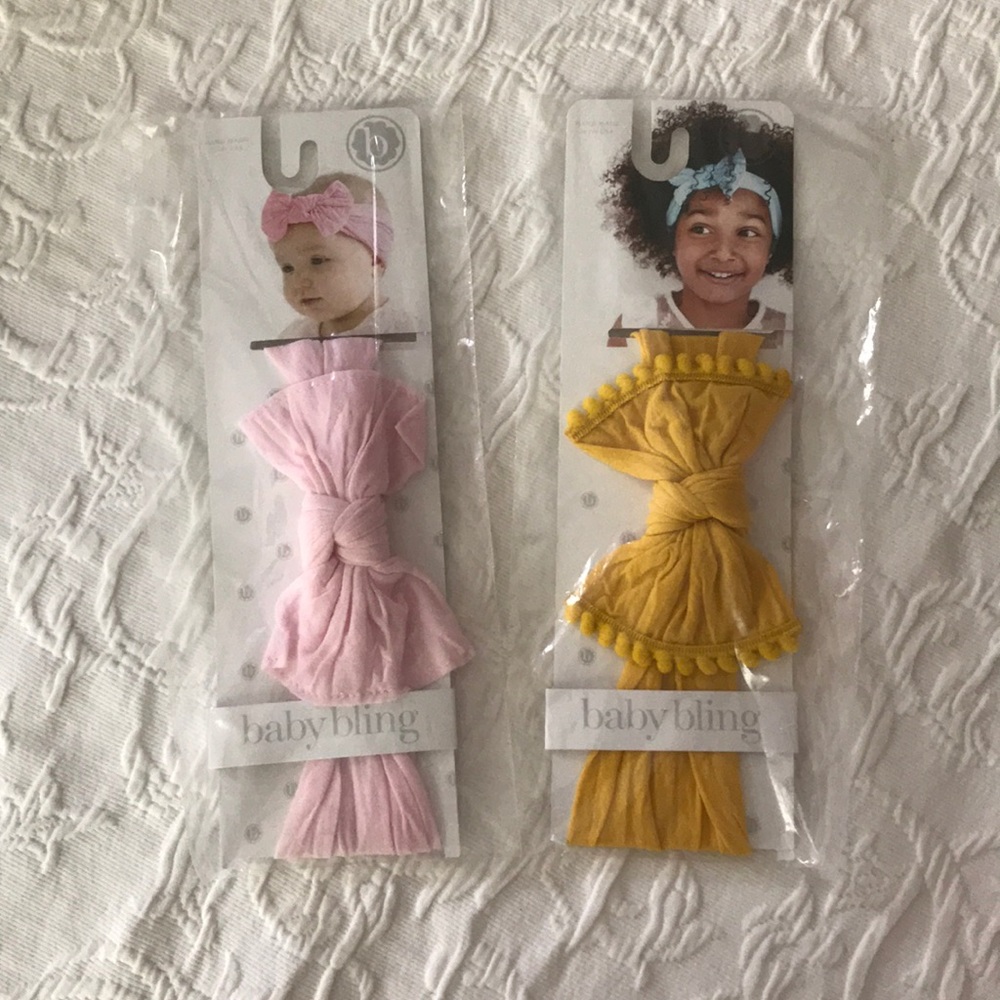 Baby bling bows 2 pack